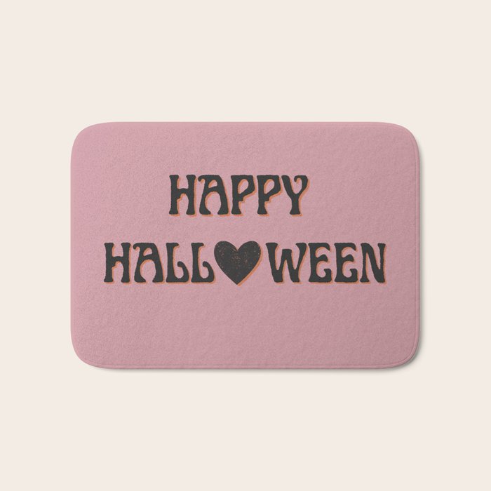 Happy Heart-o-ween Bath Mat Gallery Image 1