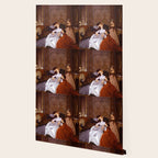 The Reluctant Bride | The Hesitant Fiancee still life female portrait painting by Auguste Toulmouche Wallpaper Gallery Image 2