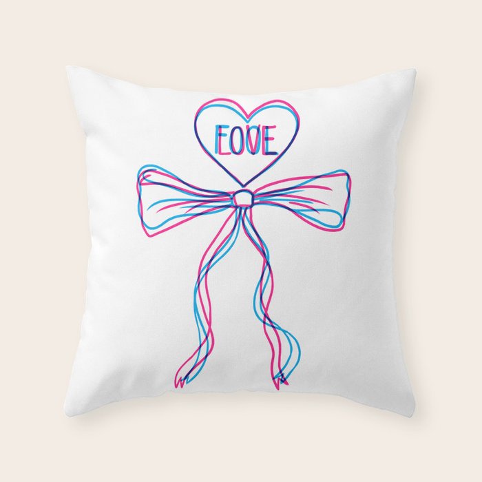 Foolish love Throw Pillow Gallery Image 6