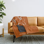 minimal plant 75 Throw Blanket Gallery Image 1