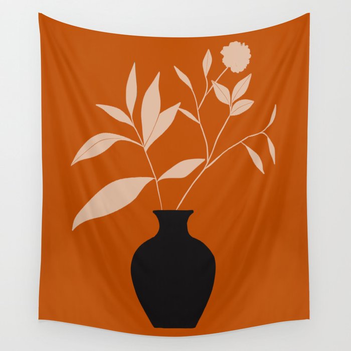 minimal plant 75 Wall Tapestry Gallery Image 4
