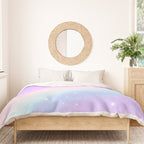 Kawaii Rainbow Magic Duvet Cover Gallery Image 3