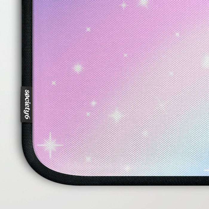Kawaii Rainbow Magic Laptop Sleeve Gallery Image 3