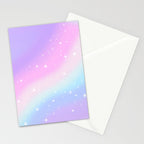 Kawaii Rainbow Magic Stationery Card Gallery Image 2