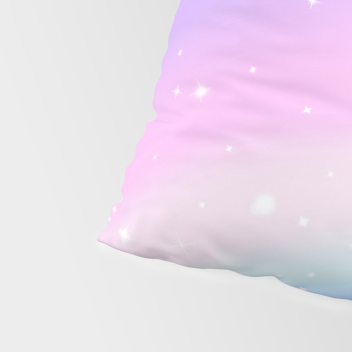 Kawaii Rainbow Magic Pillow Sham Gallery Image 4