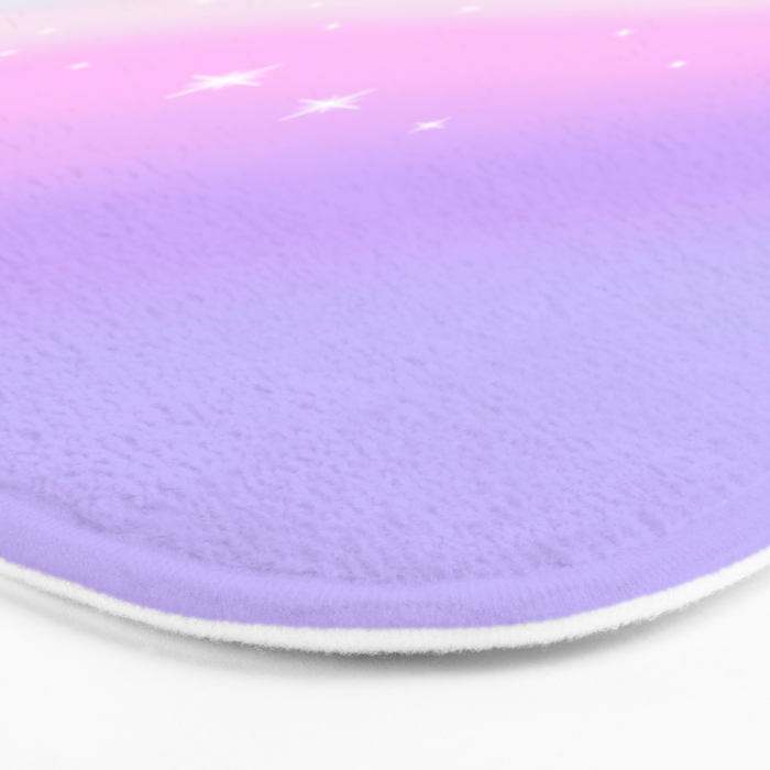 Kawaii Rainbow Magic Bath Mat Gallery Image 3