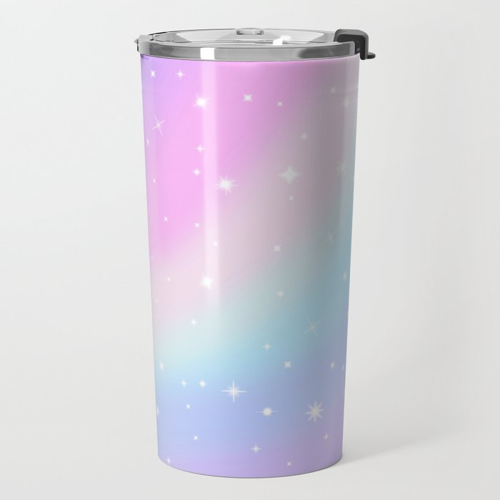 Kawaii Rainbow Magic Travel Mug Gallery Image 2