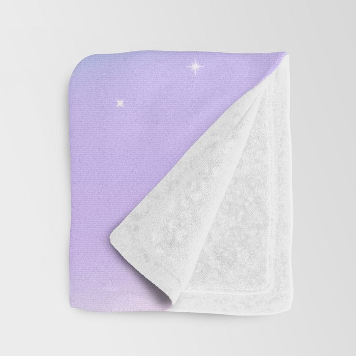 Kawaii Rainbow Magic Throw Blanket Gallery Image 3