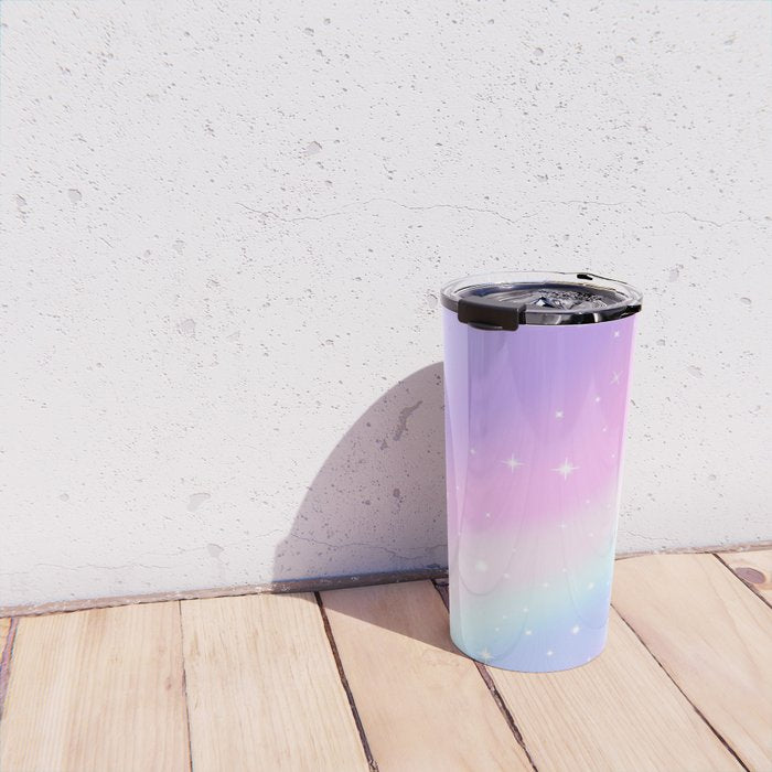 Kawaii Rainbow Magic Travel Mug Gallery Image 4
