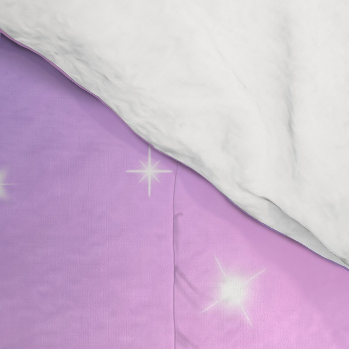 Kawaii Rainbow Magic Comforter Gallery Image 4