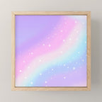 Kawaii Rainbow Magic Mini Art Print Gallery Image 1