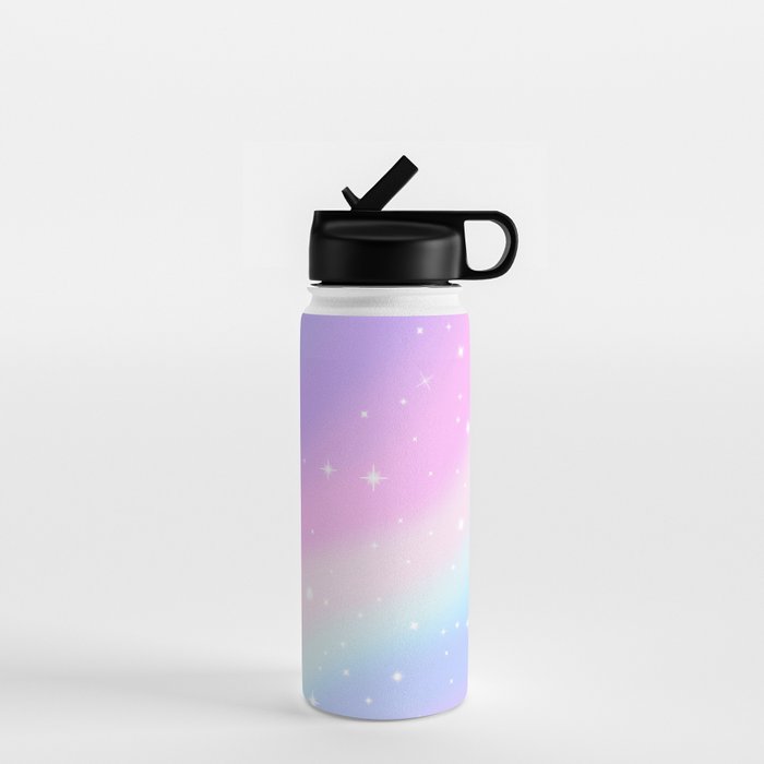 Kawaii Rainbow Magic Water Bottle Gallery Image 1