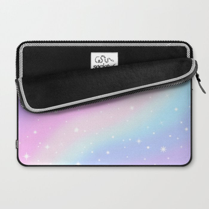 Kawaii Rainbow Magic Laptop Sleeve Gallery Image 2