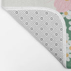 Strike a Pose Pink and Green Palette Bath Mat Gallery Image 2