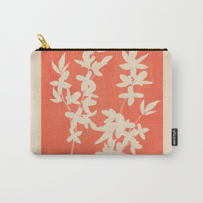 Plant Imprints 1 Carry All Pouch Gallery Image 1