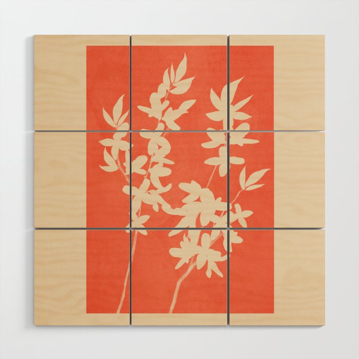 Plant Imprints 1 Wood Wall Art Gallery Image 1