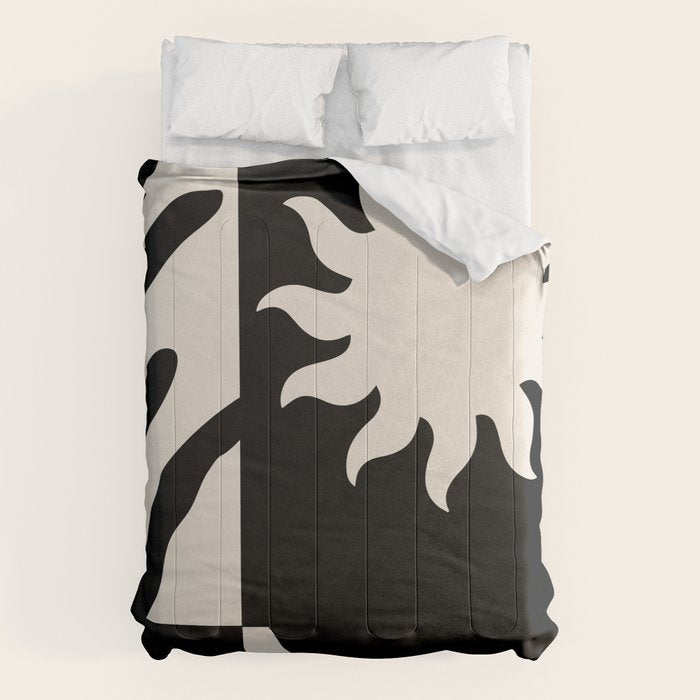 Black & white world Comforter Gallery Image 6
