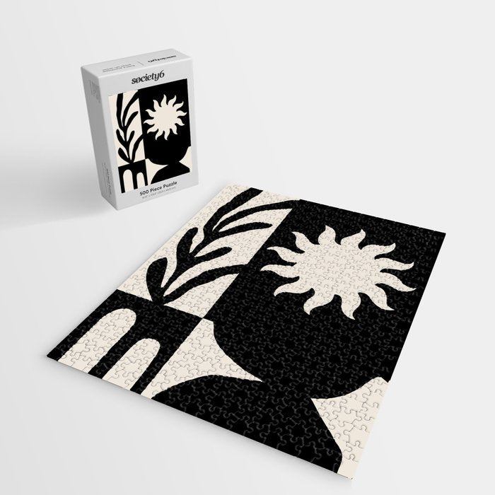Black & white world Jigsaw Puzzle Gallery Image 2
