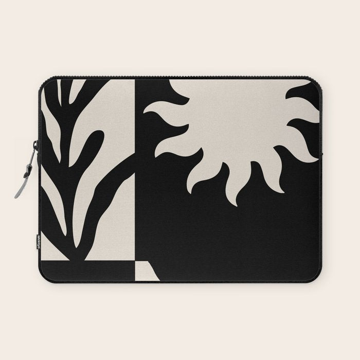 Black & white world Laptop Sleeve Gallery Image 1