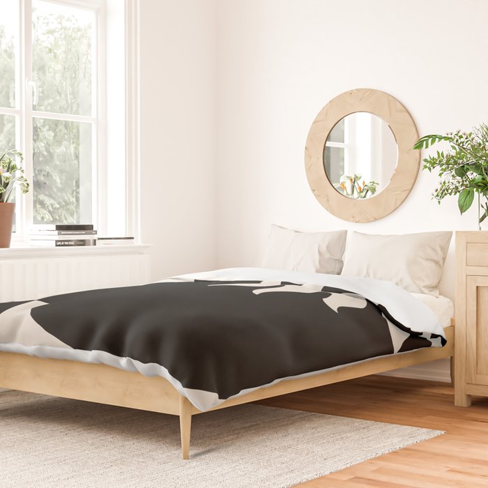 Black & white world Duvet Cover Gallery Image 2