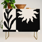 Black & white world Credenza Gallery Image 1