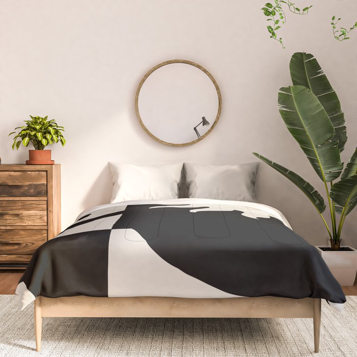 Black & white world Comforter Gallery Image 3