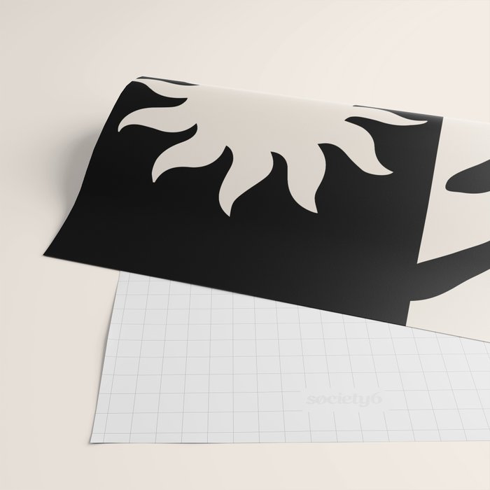Black & white world Wrapping Paper Gallery Image 2
