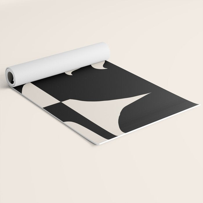 Black & white world Yoga Mat Gallery Image 2