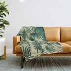 Tropical Jungle Throw Blanket Gallery Image 1