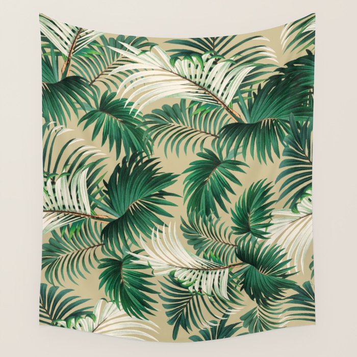 Tropical Jungle Wall Tapestry Gallery Image 1