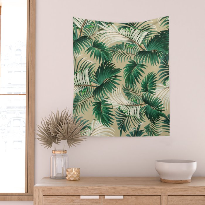 Tropical Jungle Wall Tapestry Gallery Image 2