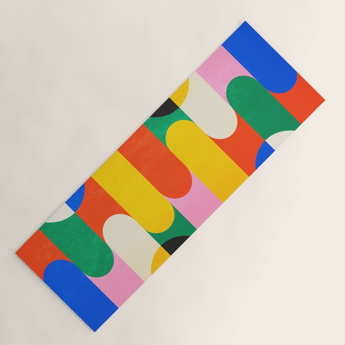 BAUHAUS 03: Exhibition 1923 | Mid Century Series  Yoga Mat Gallery Image 1