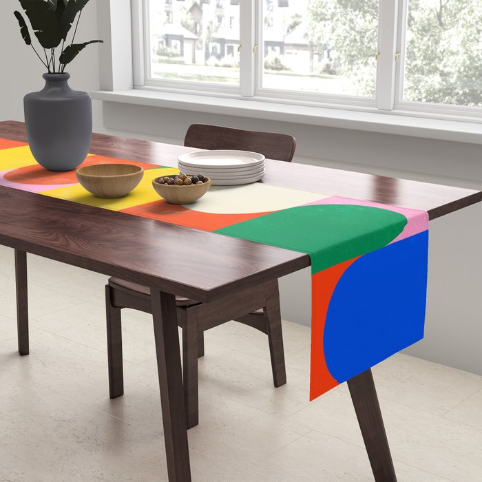 BAUHAUS 03: Exhibition 1923 | Mid Century Series  Table Runner Gallery Image 2