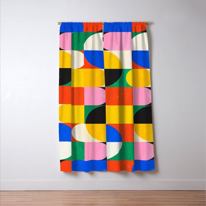BAUHAUS 03: Exhibition 1923 | Mid Century Series  Window Curtain Gallery Image 3