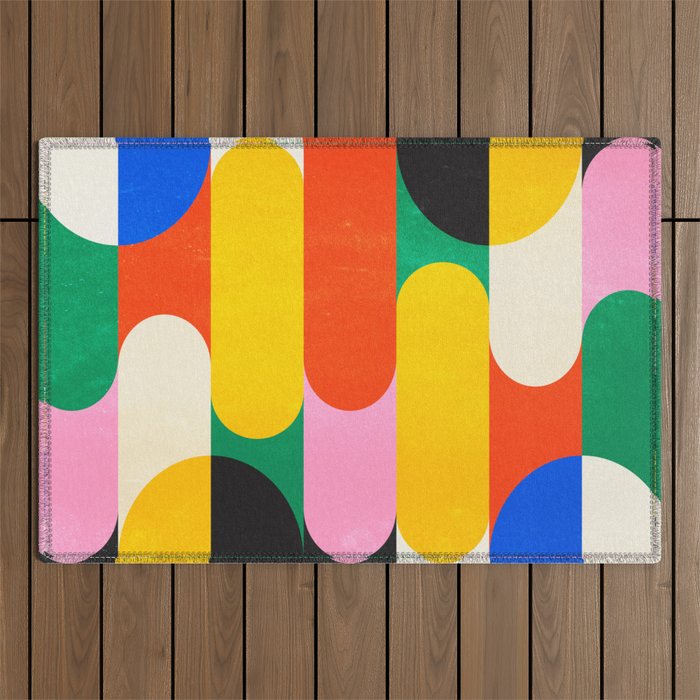 BAUHAUS 03: Exhibition 1923 | Mid Century Series  Outdoor Rug Gallery Image 1