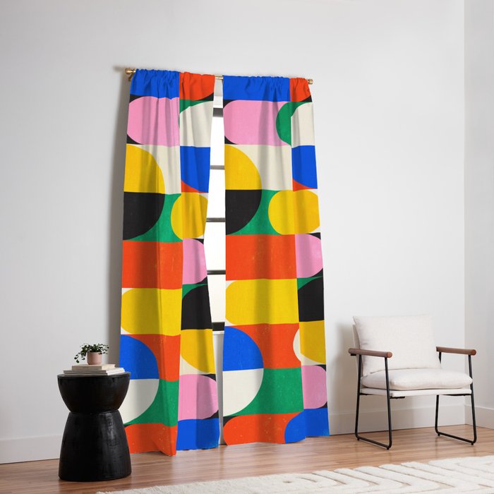 BAUHAUS 03: Exhibition 1923 | Mid Century Series  Window Curtain Gallery Image 6