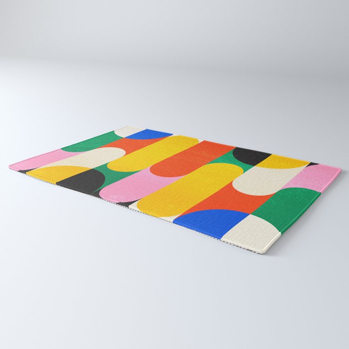 BAUHAUS 03: Exhibition 1923 | Mid Century Series  Rug Gallery Image 3