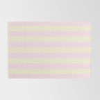 Stripes of Light Pink and Cream Rug Gallery Image 2