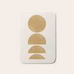 Minimalist Sunrise / Sunset Bath Mat Gallery Image 1