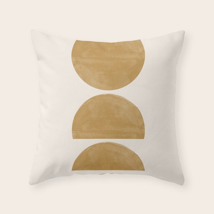 Minimalist Sunrise / Sunset Throw Pillow Gallery Image 1