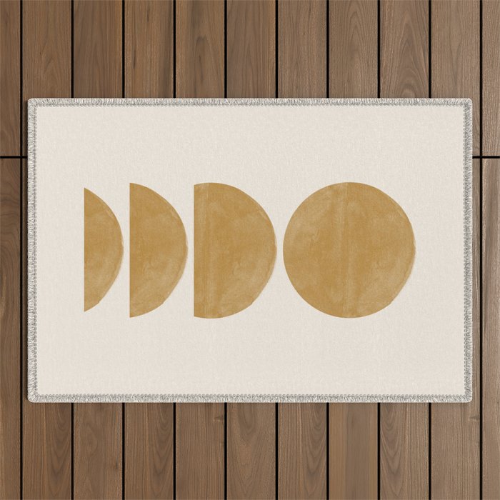 Minimalist Sunrise / Sunset Outdoor Rug Gallery Image 1