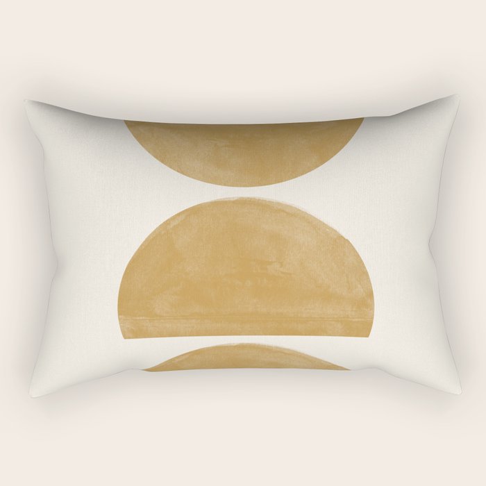 Minimalist Sunrise / Sunset Rectangular Pillow Gallery Image 1