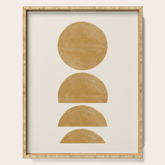 Minimalist Sunrise / Sunset Serving Tray Gallery Image 1