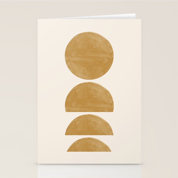 Minimalist Sunrise / Sunset Stationery Card Gallery Image 2
