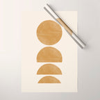 Minimalist Sunrise / Sunset Wrapping Paper Gallery Image 1