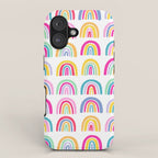 Colorful Rainbows iPhone Case Gallery Image 1