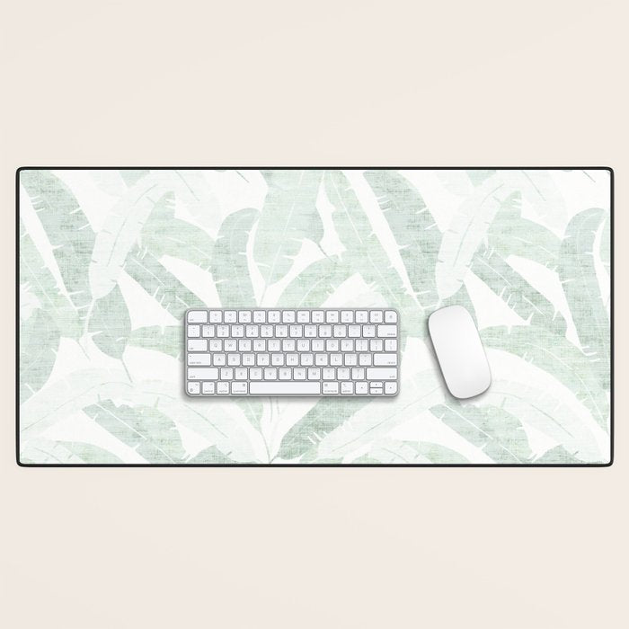 BANANA LEAF LIGHT Desk Mat Gallery Image 1