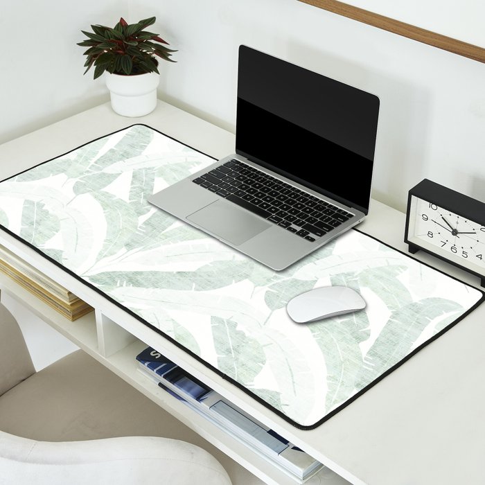 BANANA LEAF LIGHT Desk Mat Gallery Image 2
