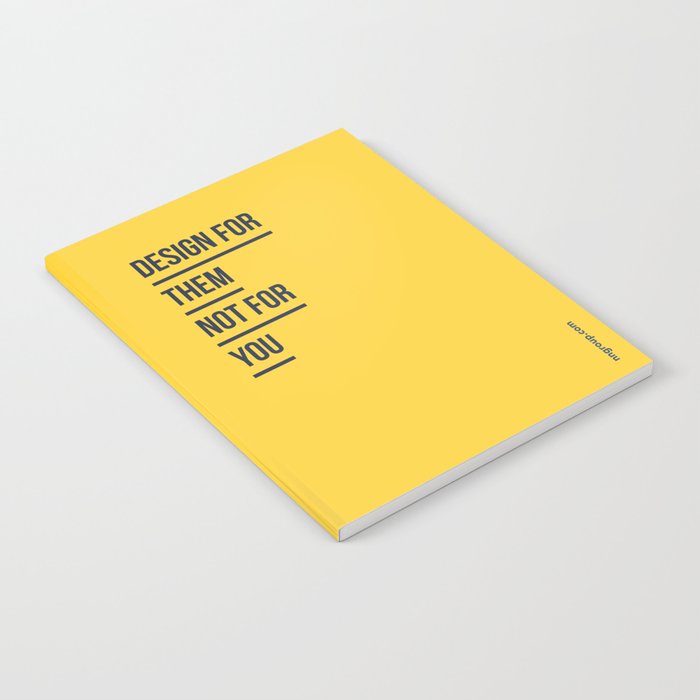 Design For Them Notebook