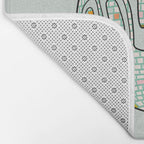 Aquarius Disco Ball Bath Mat Gallery Image 2